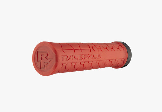 Punhos RACE FACE GETTA Lock-On 135mm Vermelho