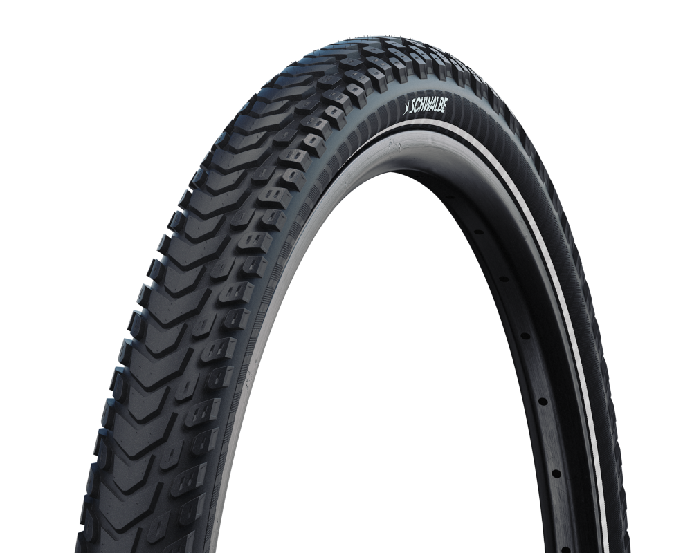 Pneu rígido SCHWALBE MARATHON MONDIAL 27.5x2.25 ADDIX RaceGuard Reflex Tubetype