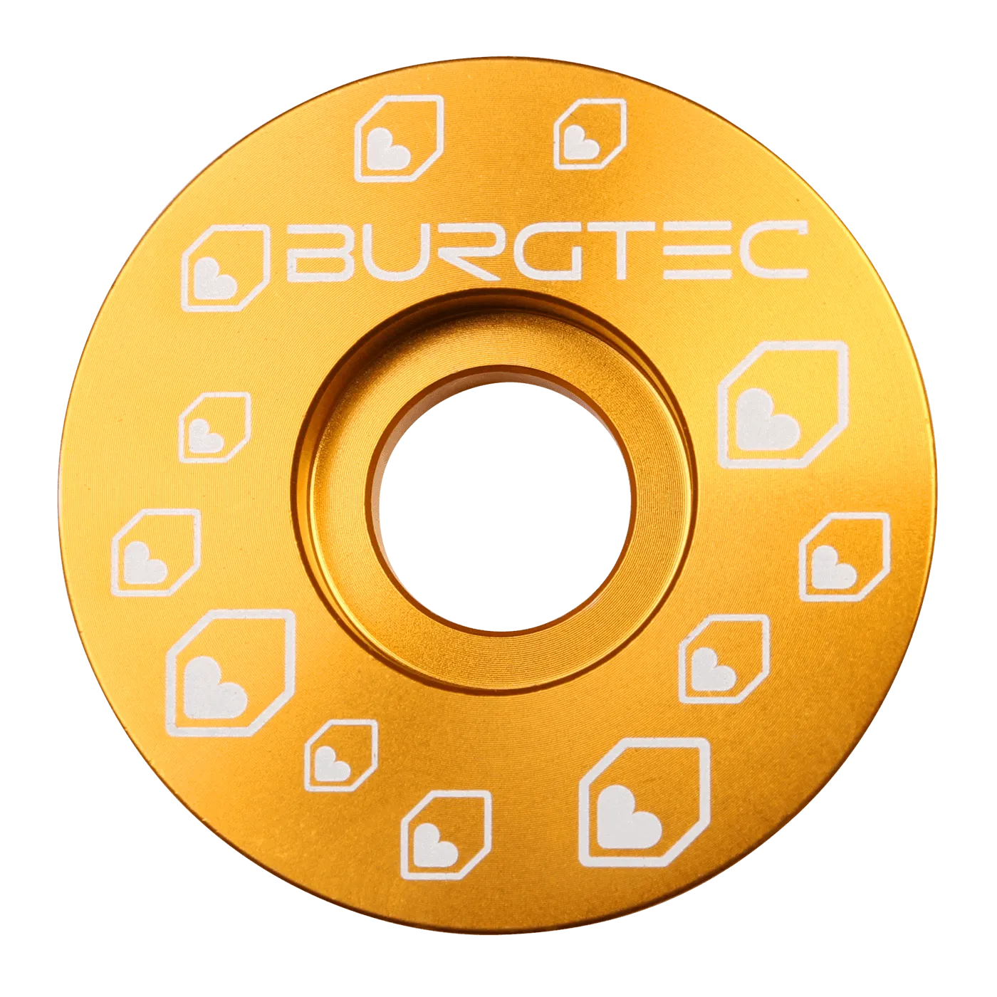 BURGTEC Tampão da haste 1"1/8 Ouro