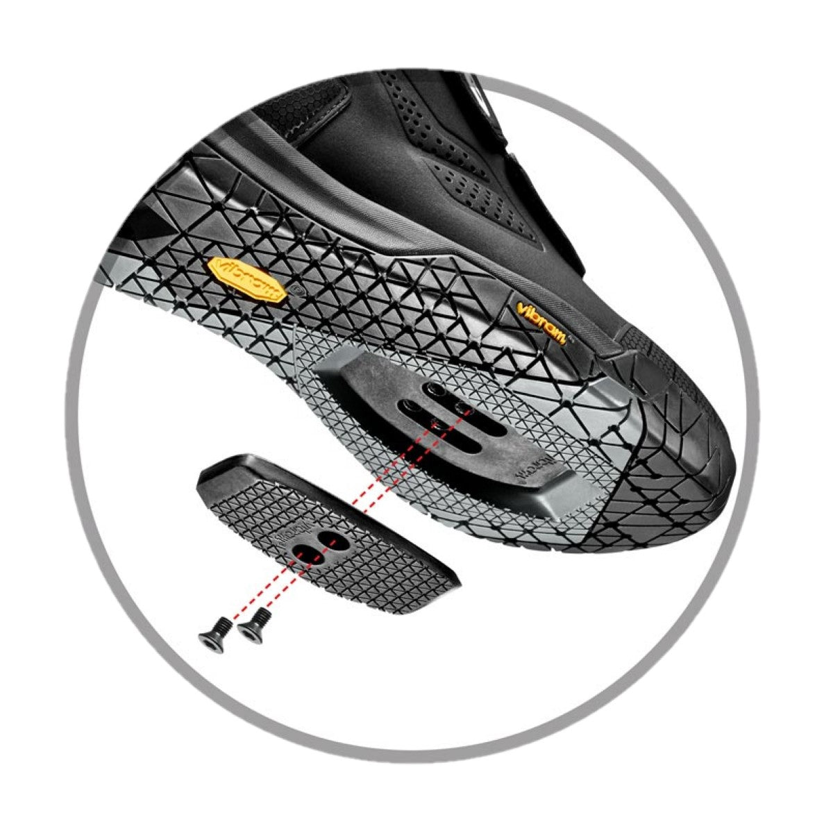 SIDI DIMARO TRAIL Sapatos MTB Preto/Cinza