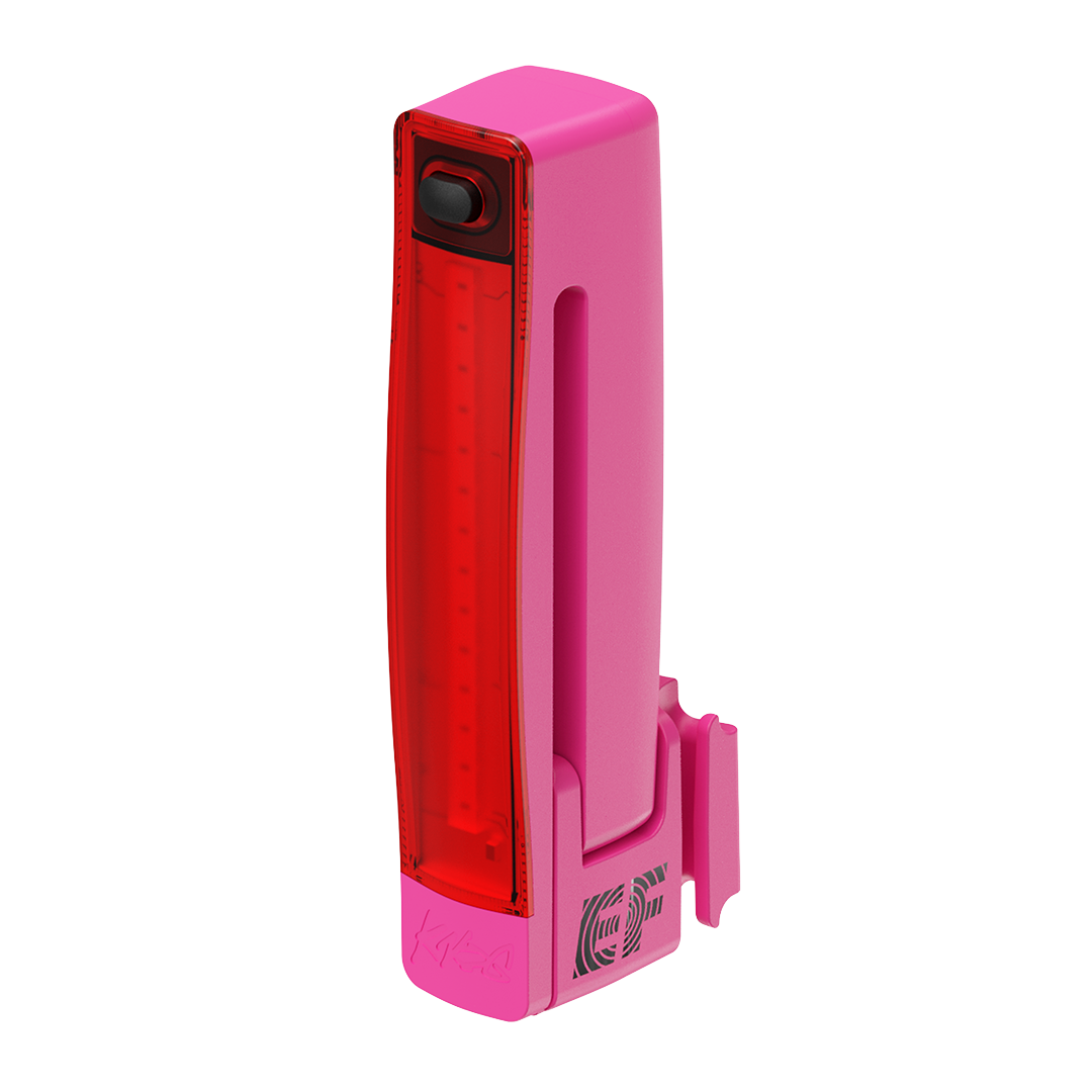 Luz traseira KNOG PLUS REAR 20 Lumen Edição Limitada E.F. Pro Cycling Rosa