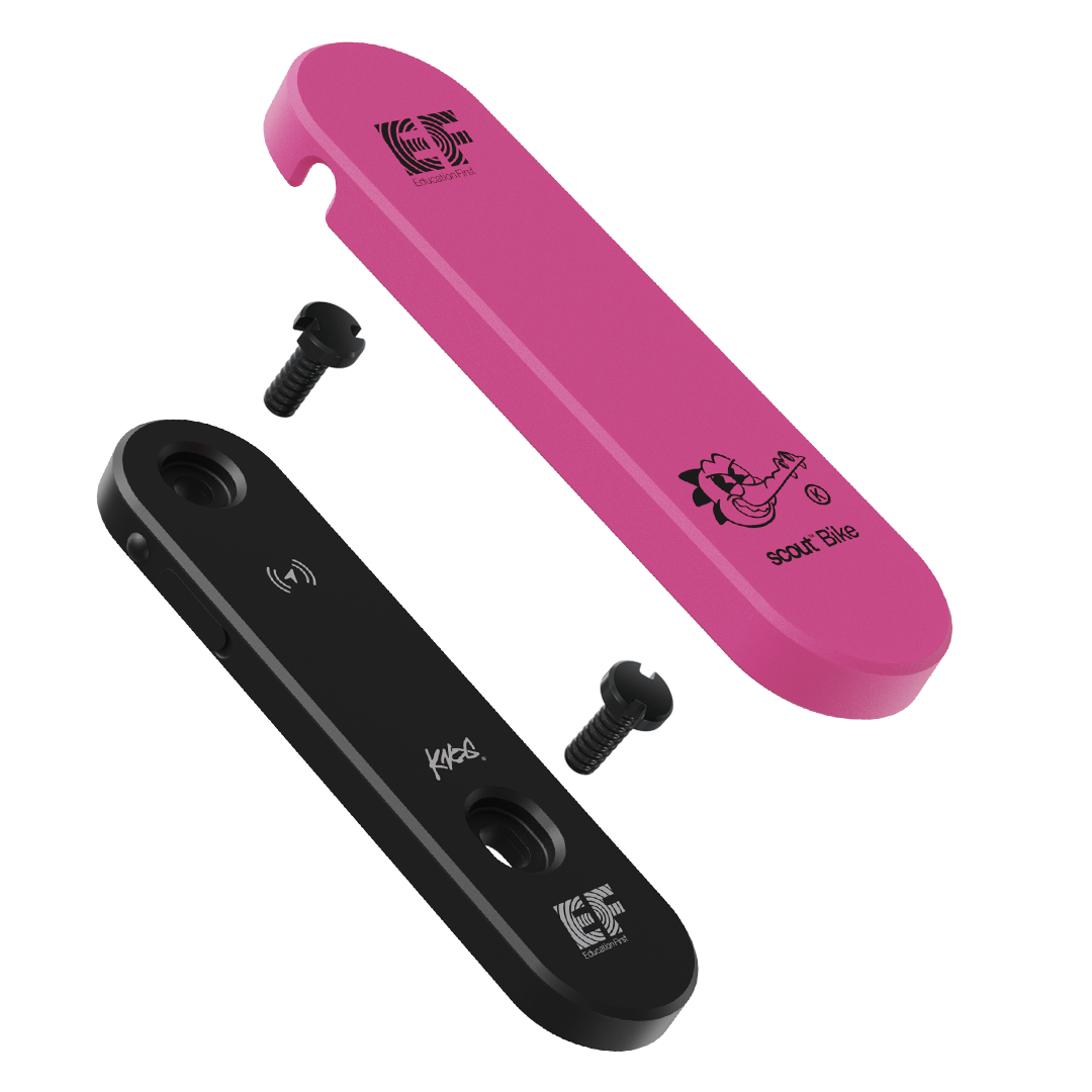 Alarme e localizador de bicicletas KNOG SCOUT Edição limitada E.F. Pro Cycling Pink