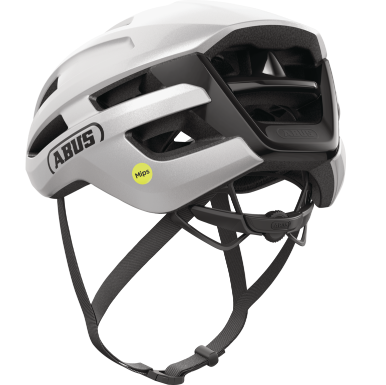 Capacete de estrada ABUS POWERDOME MIPS Prata