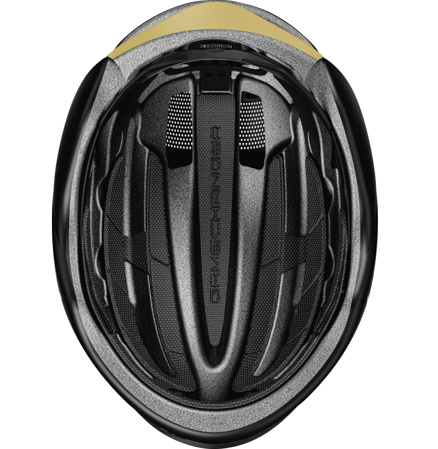 Capacete de estrada ABUS GAMECHANGER 2.0 Preto/Dourado