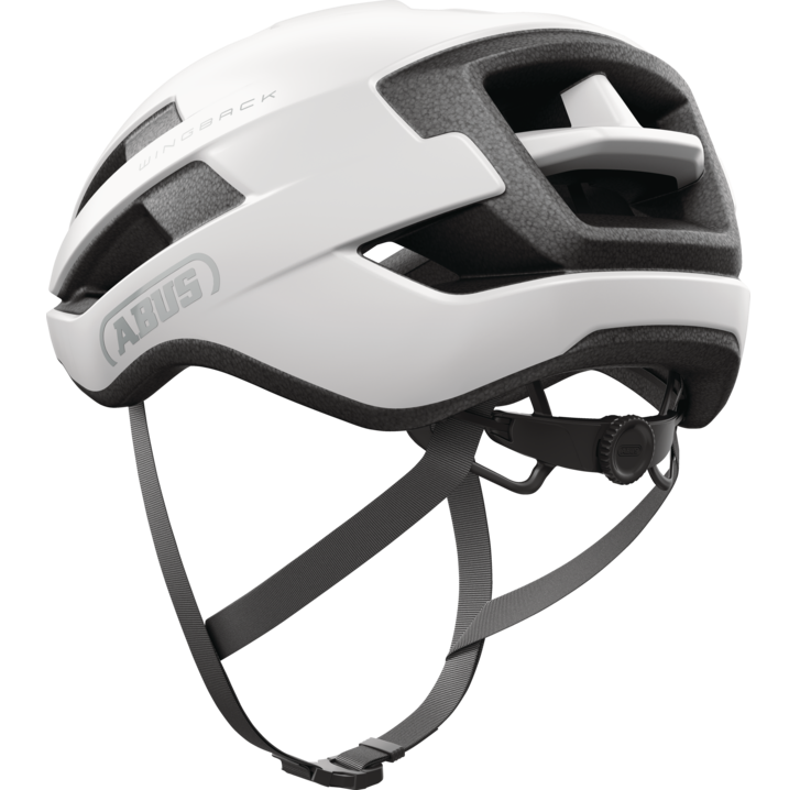 Capacete de estrada ABUS WINGBACK POLAR Branco