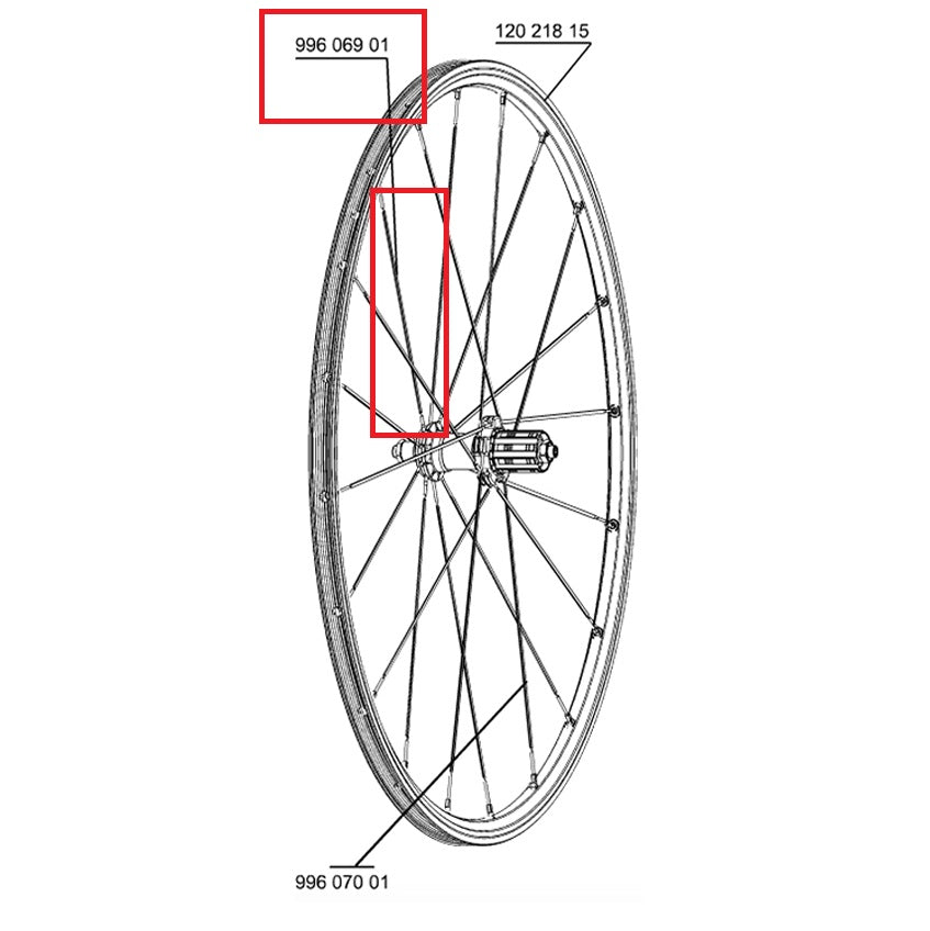 KIT DE 10 RAIOS MAVIC AV/AR CROSSRIDE UB 08 PRETO