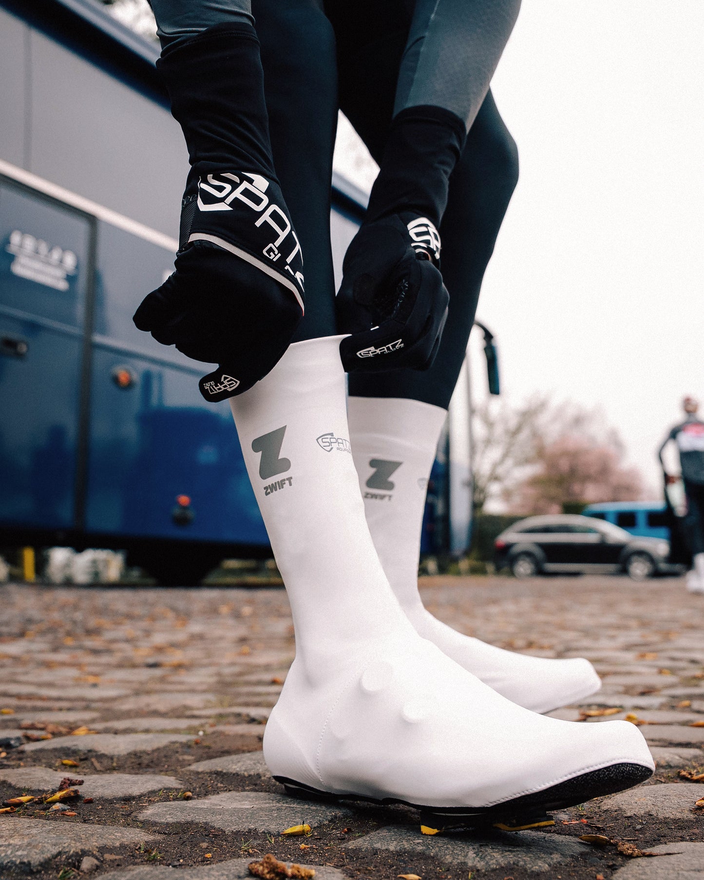 Cobertura para botas SPZATZWEAR SPATZ AQUASOKZ LONG Branco