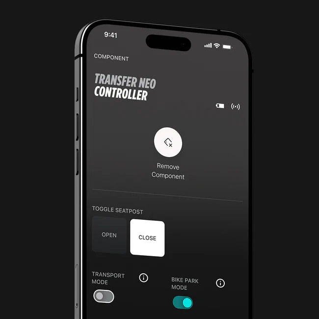 Espigão de selim telescópico FOX TRANSFER NEO FACTORY 2025