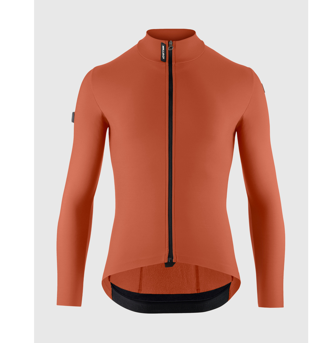 ASSOS MILLE GT Manga comprida C2 Camisola castanha ferrugenta