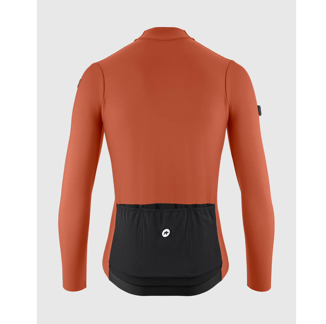 ASSOS MILLE GT Manga comprida C2 Camisola castanha ferrugenta