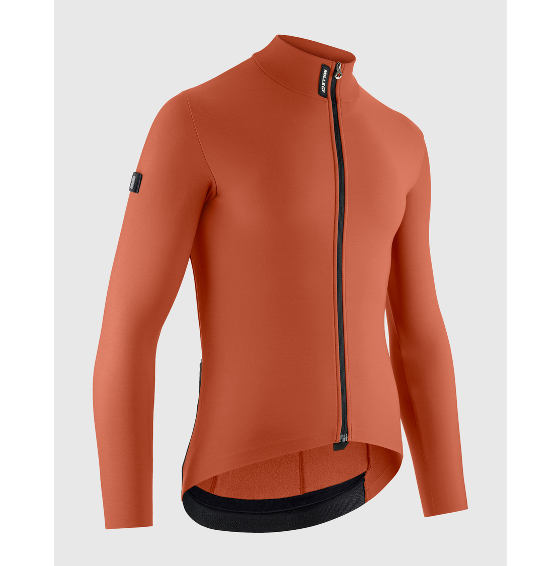 ASSOS MILLE GT Manga comprida C2 Camisola castanha ferrugenta