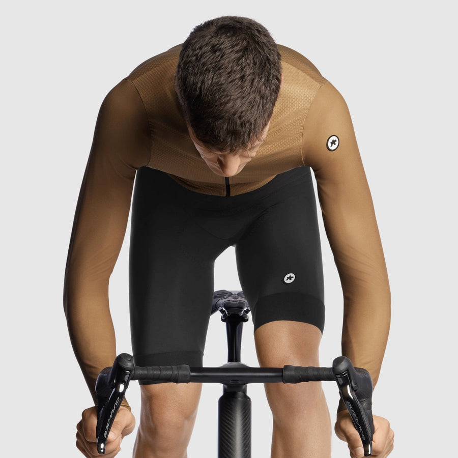 ASSOS MILLE GT Manga comprida S11 Cinza Bronze Jersey
