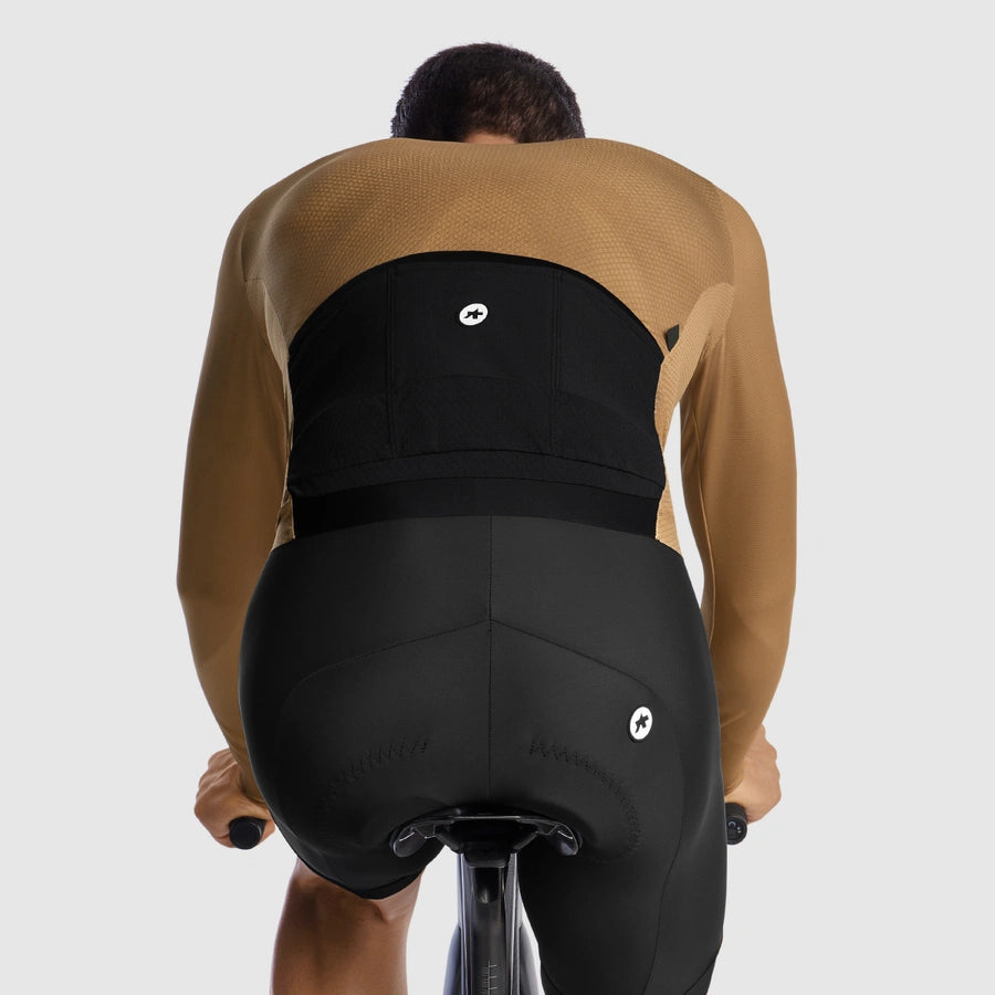 ASSOS MILLE GT Manga comprida S11 Cinza Bronze Jersey