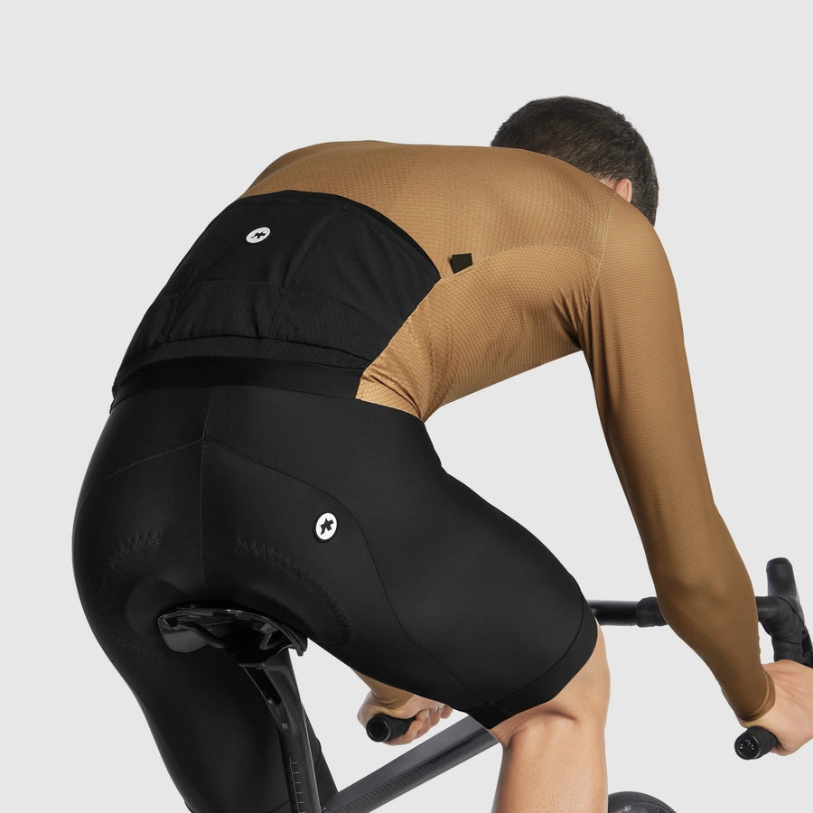 ASSOS MILLE GT Manga comprida S11 Cinza Bronze Jersey