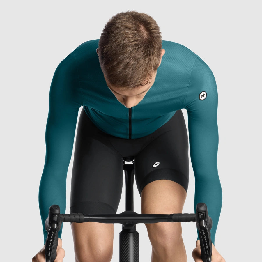 ASSOS MILLE GT Manga comprida S11 Foundation Verde Jersey