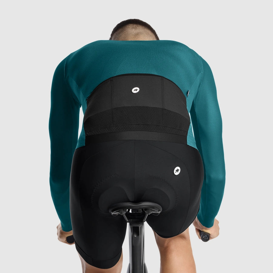 ASSOS MILLE GT Manga comprida S11 Foundation Verde Jersey