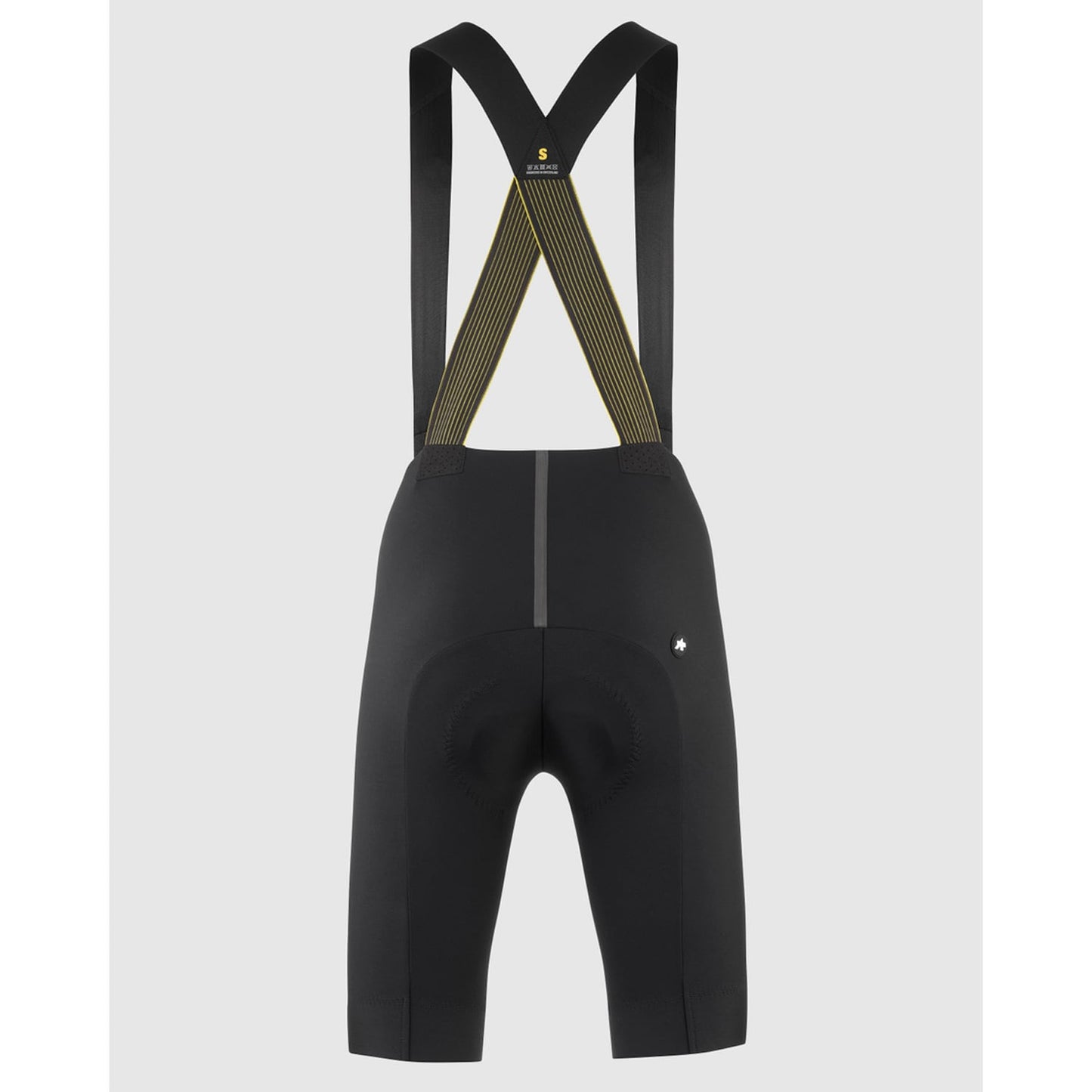 ASSOS DYORA R SPRING FALL Calças curtas com babete para mulher Preto