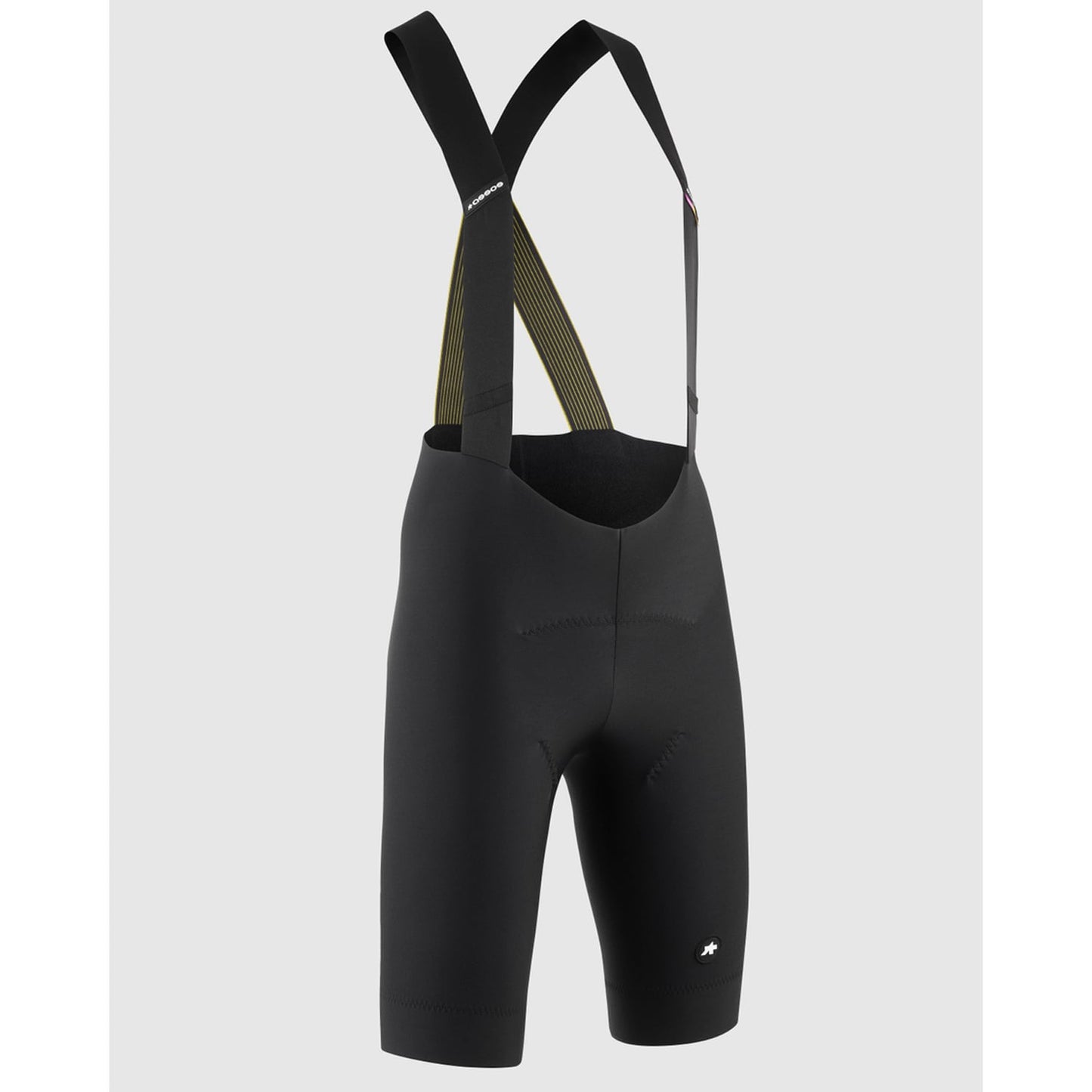 ASSOS DYORA R SPRING FALL Calças curtas com babete para mulher Preto