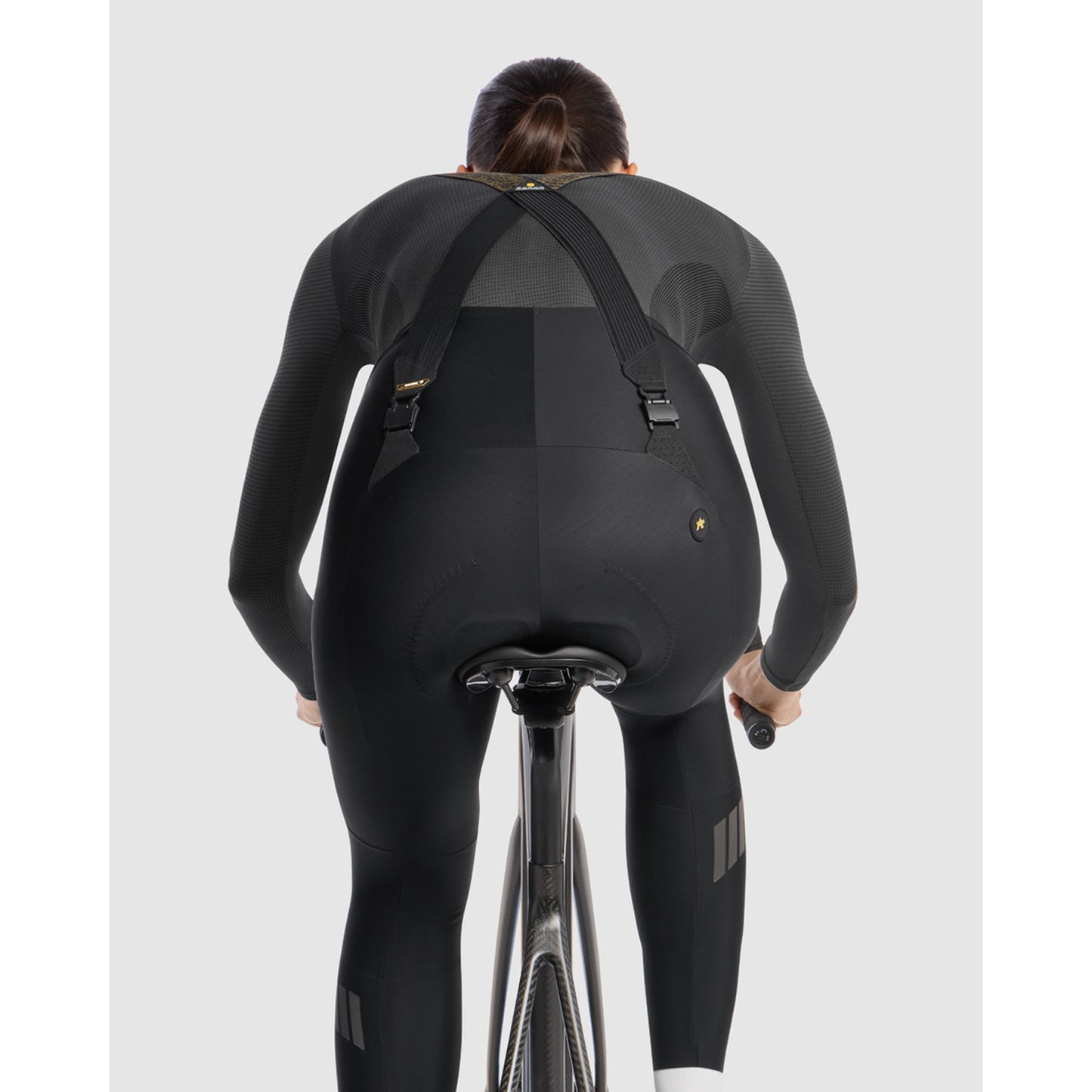 ASSOS UMA GTV S11 Bib Tight preto para mulher
