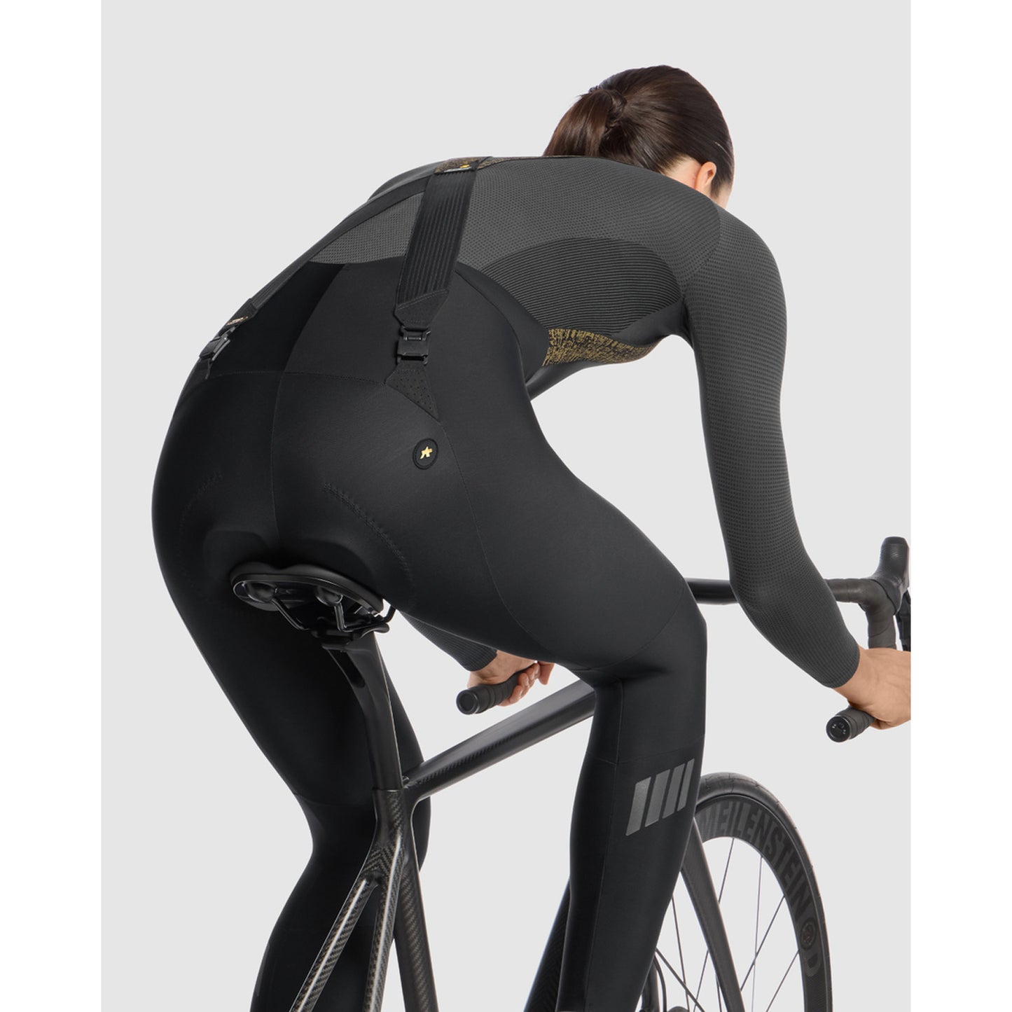 ASSOS UMA GTV S11 Bib Tight preto para mulher