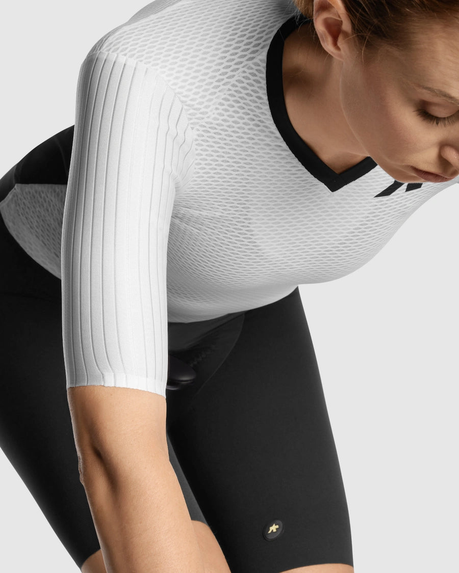 ASSOS DYORA RSV S11 Camisola de manga curta para senhora Branco