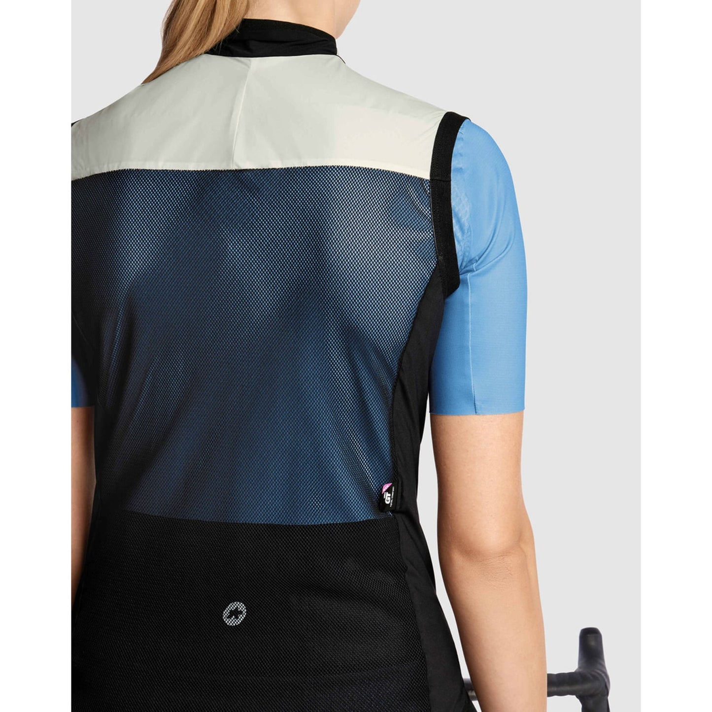 Casaco sem mangas bege ASSOS UMA GT WIND C2 para mulher