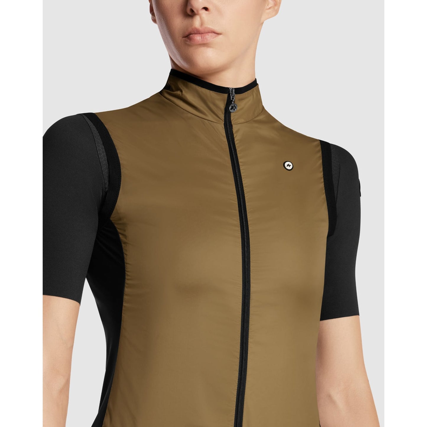 Casaco sem mangas castanho ASSOS UMA GT WIND C2 para mulher