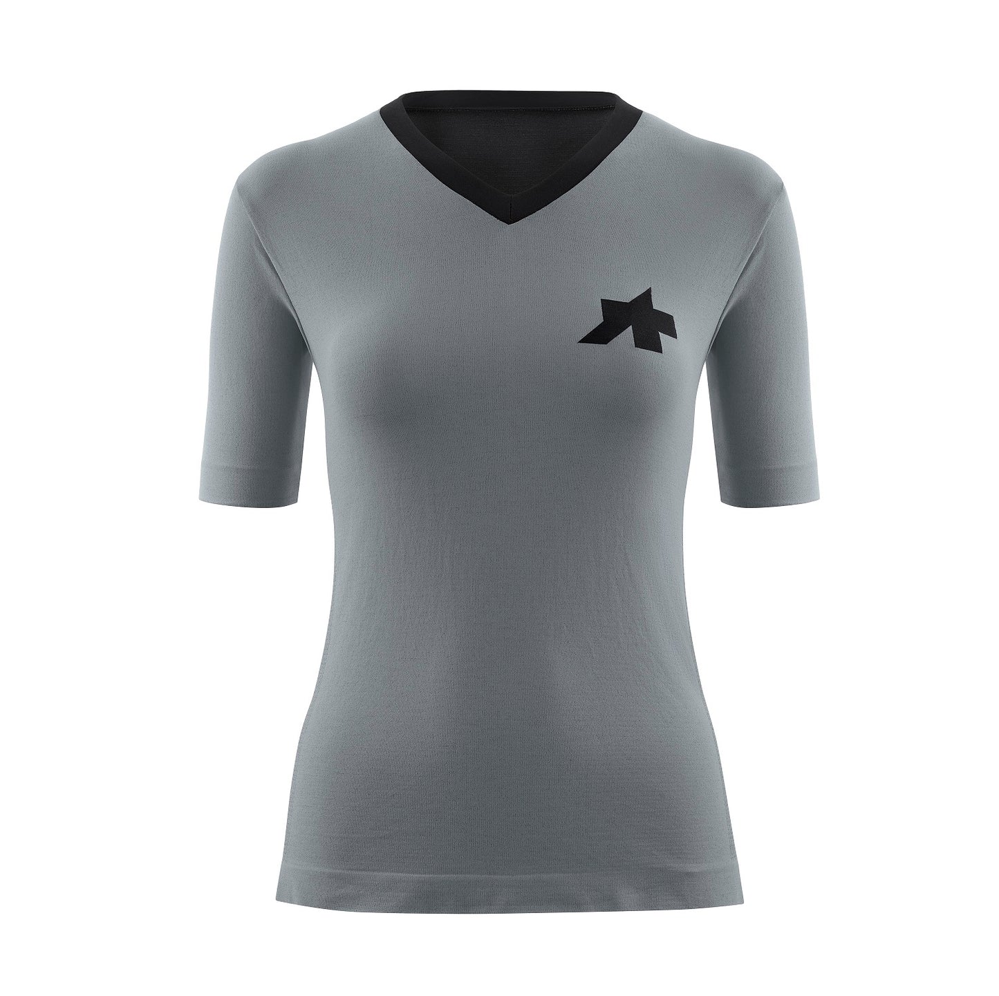 ASSOS TACTICA TECH T5 Camisola de manga curta para mulher Cinzento