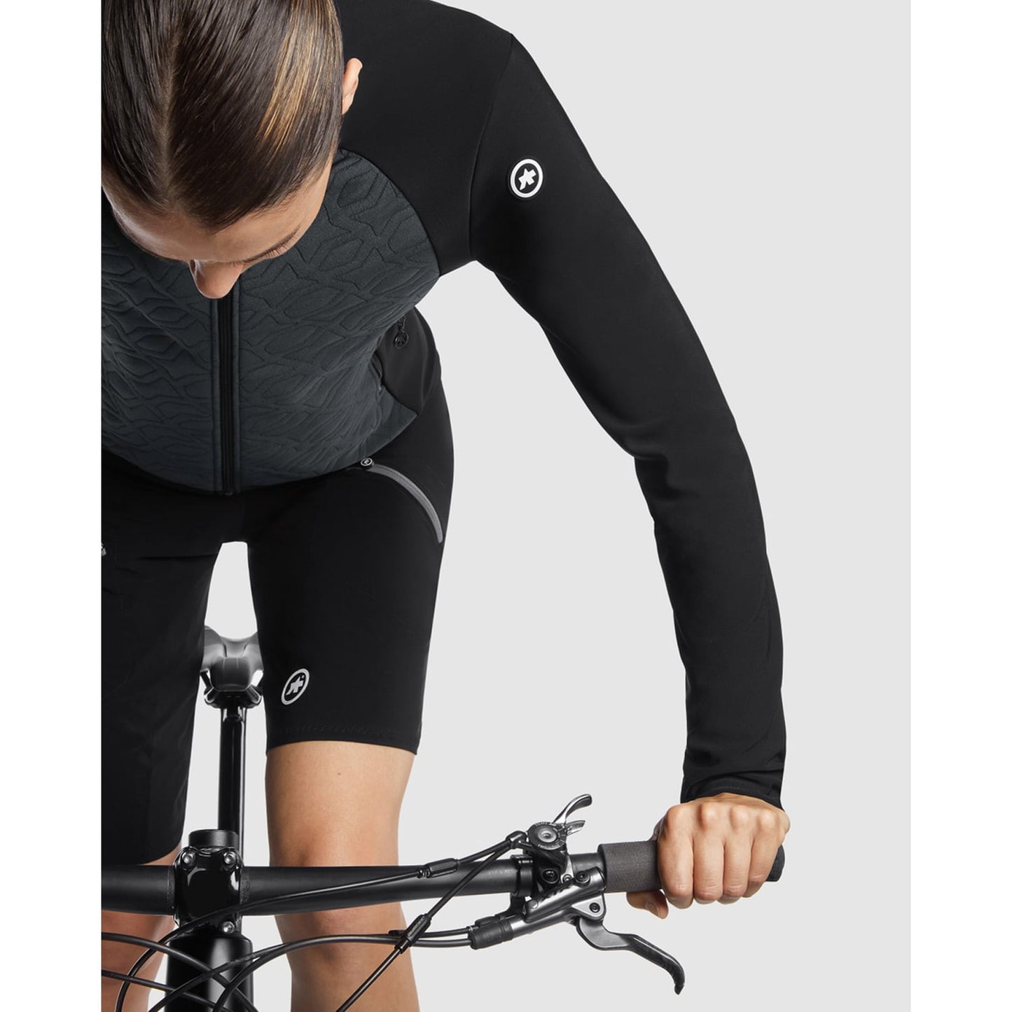 ASSOS TRAIL STEPPENWOLF SPRING FALL T3 Casaco cinzento para mulher