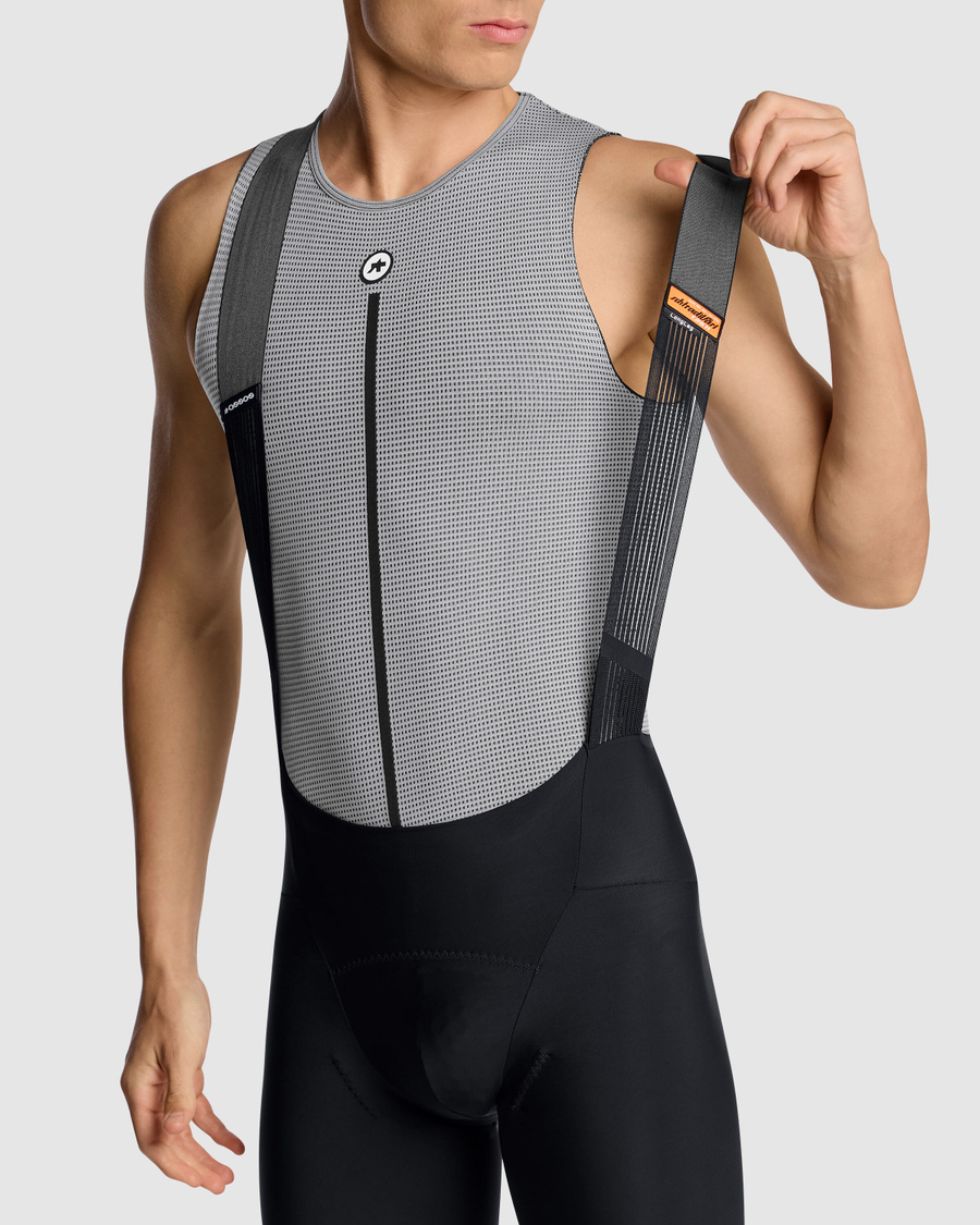 ASSOS NS SKIN LAYER P1 Roupa interior sem mangas Cinzento