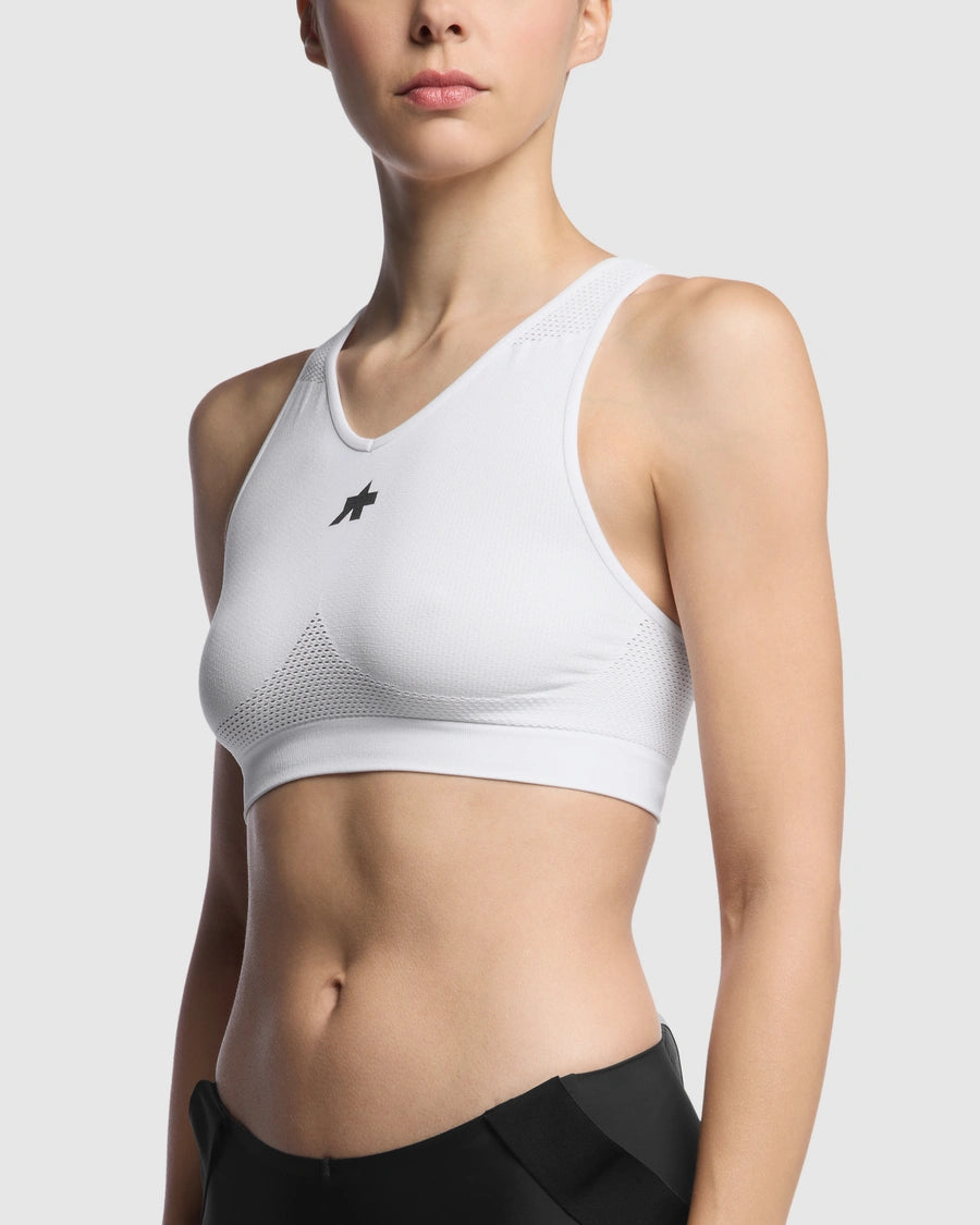 ASSOS CROPPED P1 Bra Branco