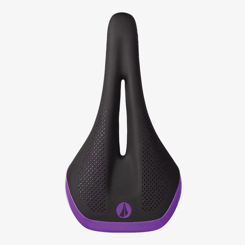 Selim para mulher SDG ALLURE V2 Lux-Alloy Rails Preto/Púrpura