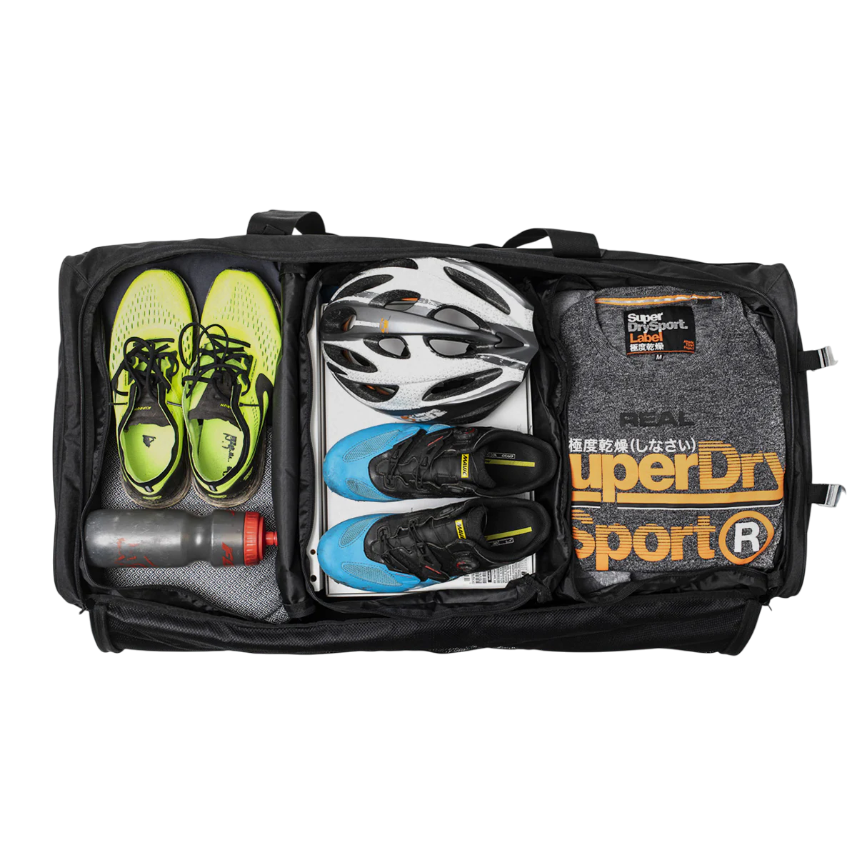 BUDS BIG BAG DUFFEL Saco de viagem com rodas 170L Preto