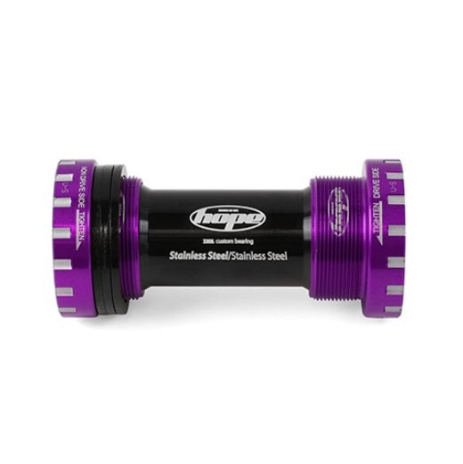 Pedaleira HOPE 68/73 mm eixo 24 mm Violeta