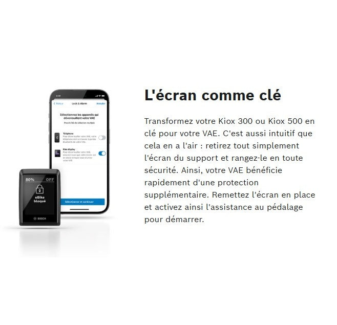 Ecrã BOSCH KIOX 300