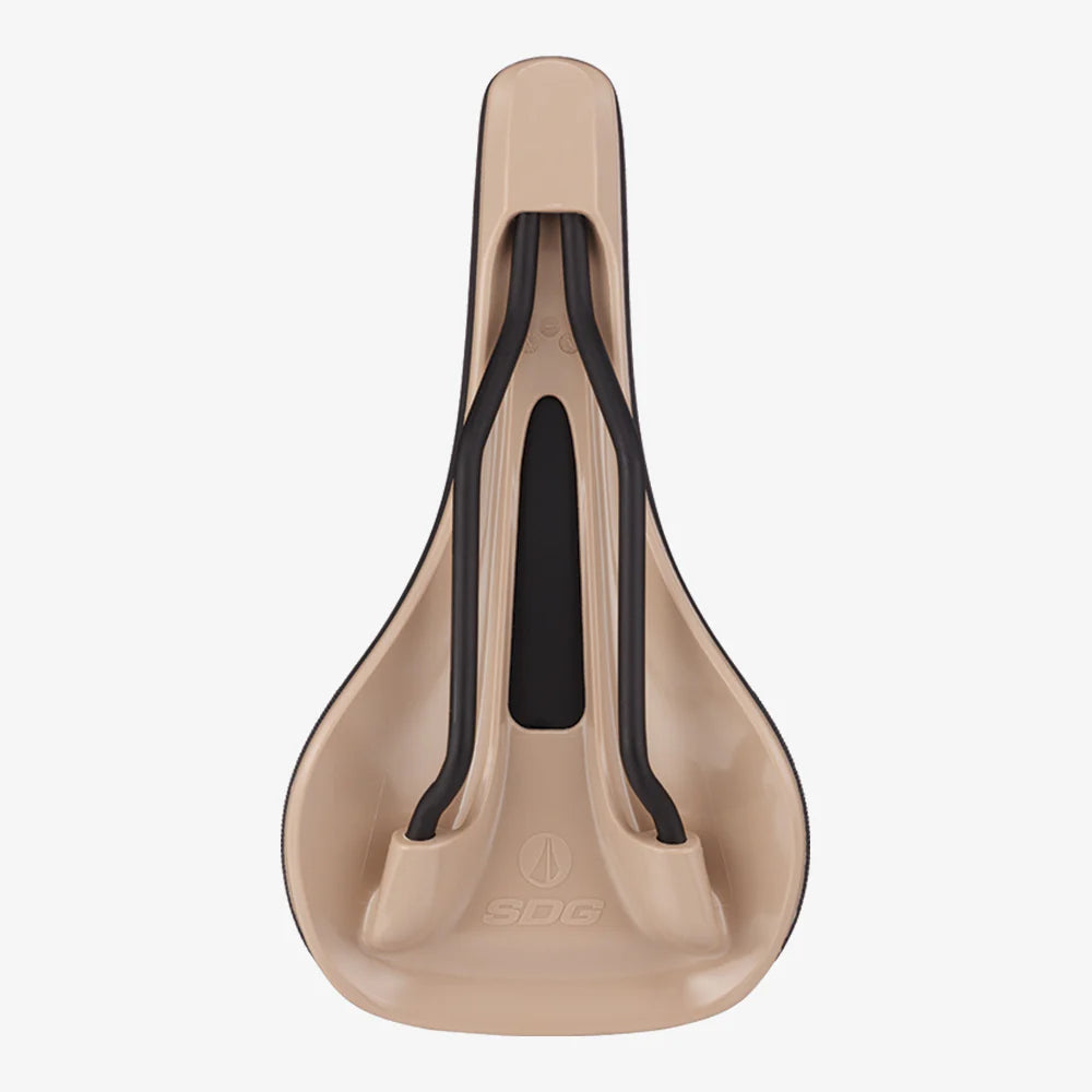 SDG BEL-AIR V3 MAX Rails Lux-Alloy Saddle Preto/Bege