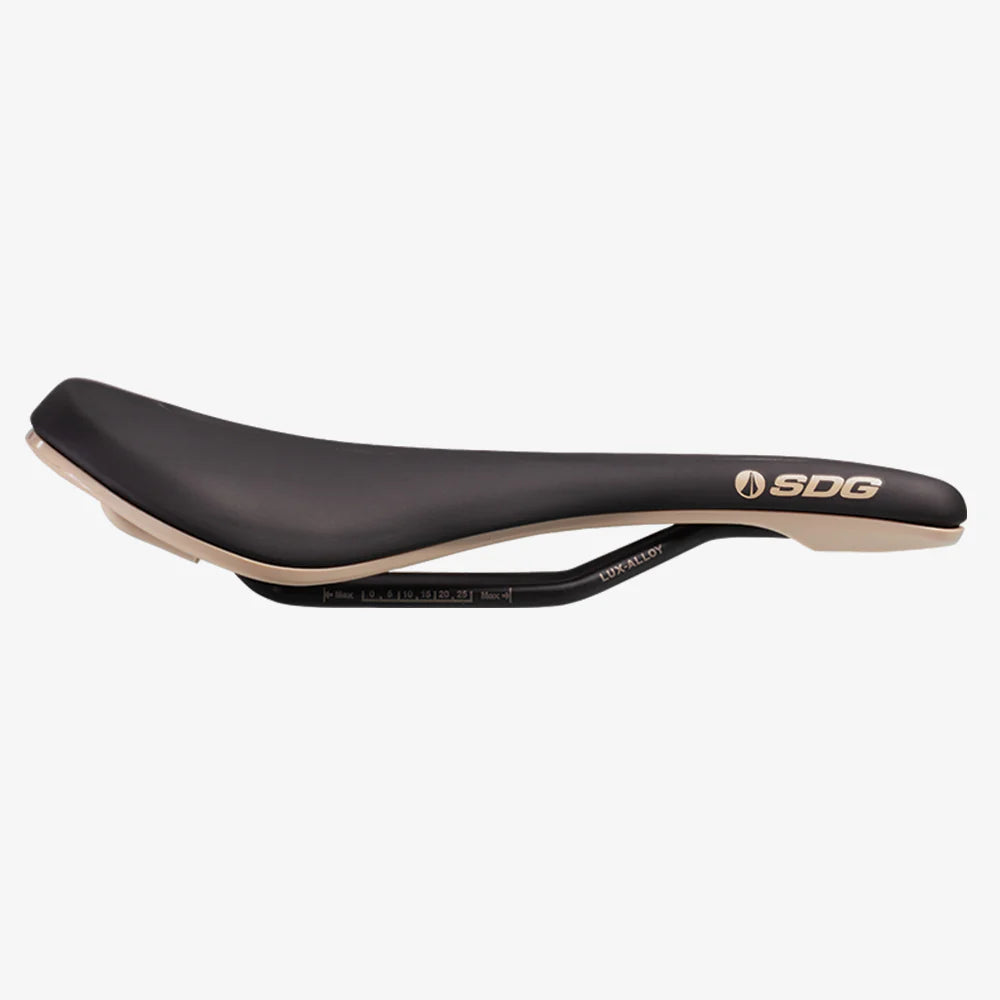SDG BEL-AIR V3 OVERLAND Rails Lux-Alloy Saddle Preto/Bege