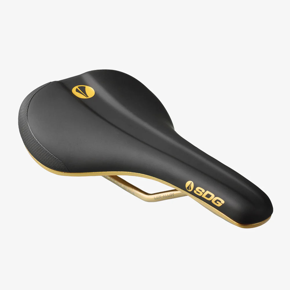 SDG BEL-AIR V3 Galactic Rails Lux-Alloy Saddle Preto/Dourado