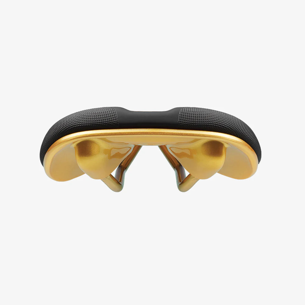 SDG BEL-AIR V3 Galactic Rails Lux-Alloy Saddle Preto/Dourado
