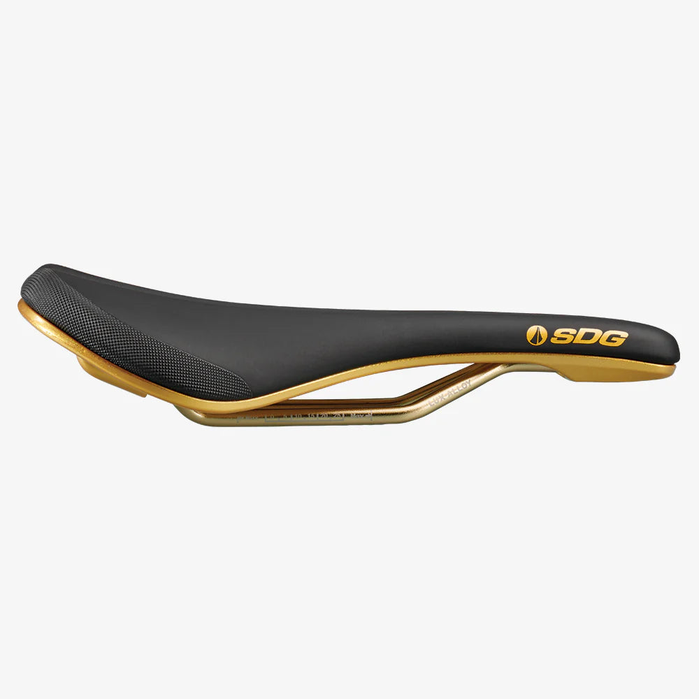 SDG BEL-AIR V3 Galactic Rails Lux-Alloy Saddle Preto/Dourado