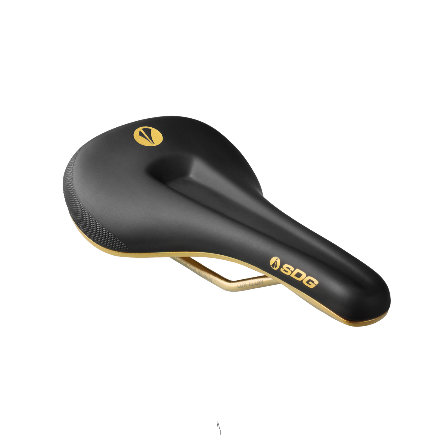 SDG BEL-AIR V3 MAX Galactic Rails Lux-Alloy Saddle Preto/Dourado