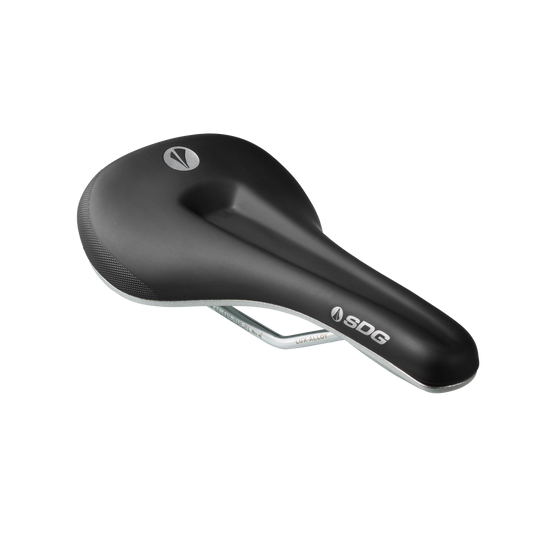 SDG BEL-AIR V3 MAX Galactic Rails Lux-Alloy Saddle Preto/Prata