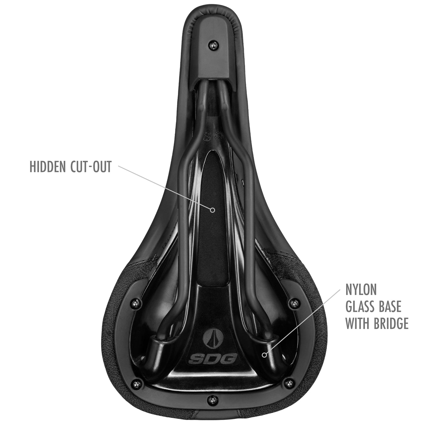 Selim SDG BEL-AIR V3 OE Carris Lux-Alloy EVA FOAM