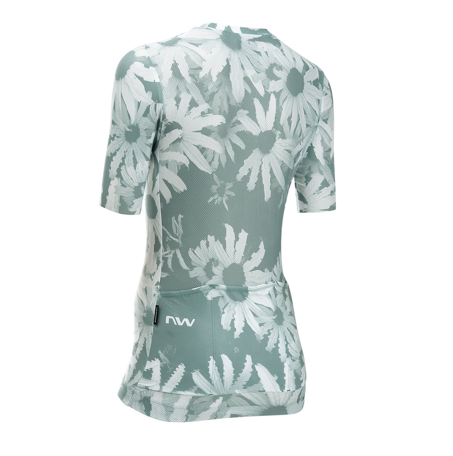 Camisola de manga curta NORTHWAVE BLADE para mulher, verde sálvia