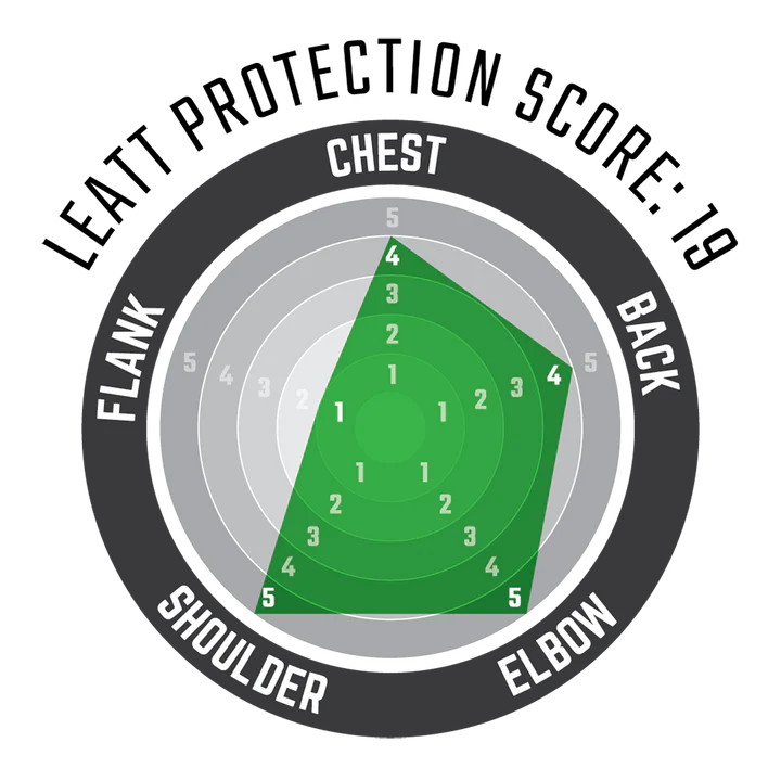 Colete de proteção LEATT REAFLEX Preto