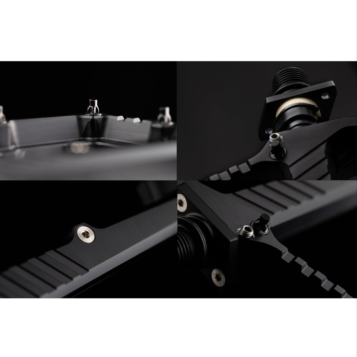 AMBIT BREACH Pedais planos médios Preto