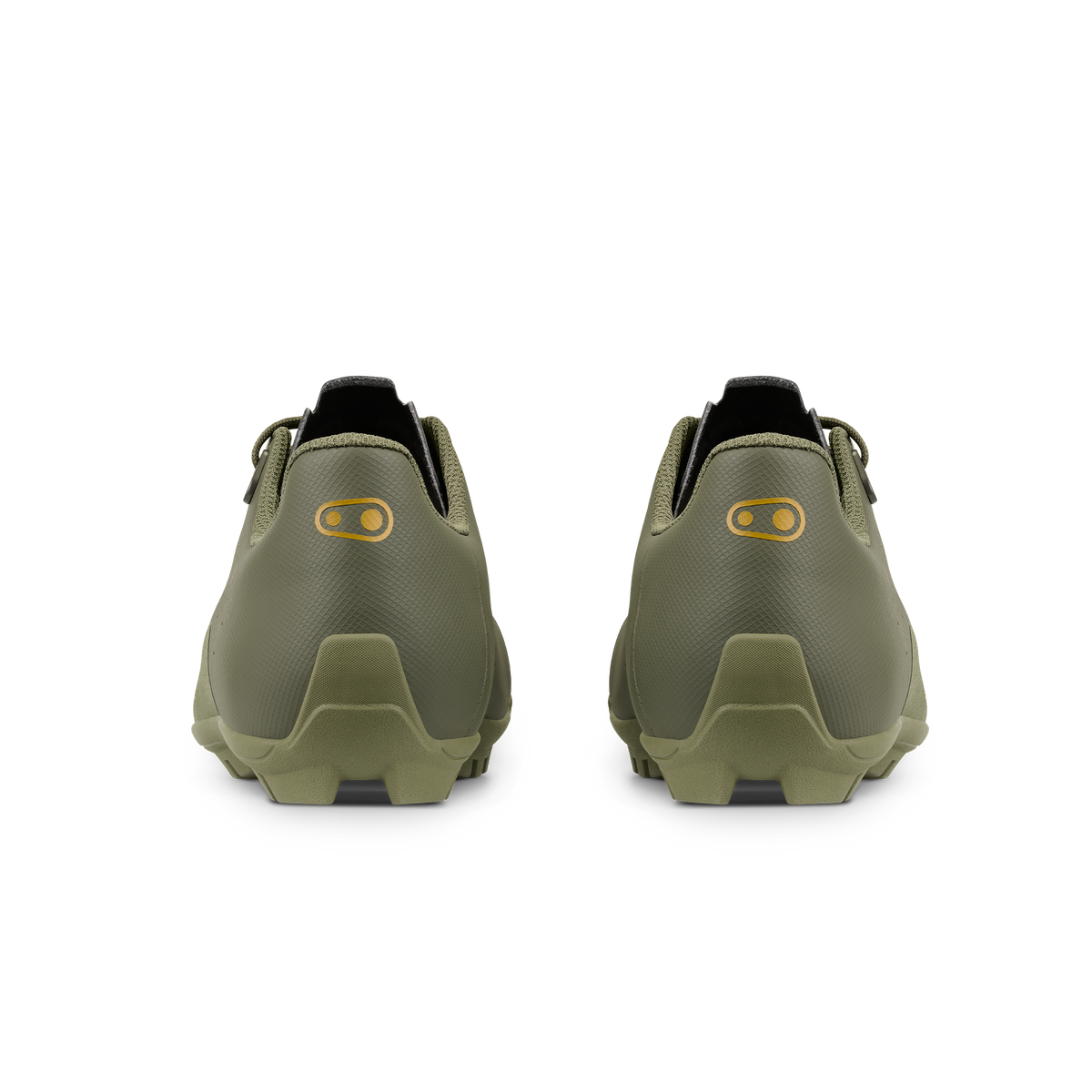 Sapatos de BTT XC/Gravel CRANKBROTHERS CANDY LACE caqui — vista traseira