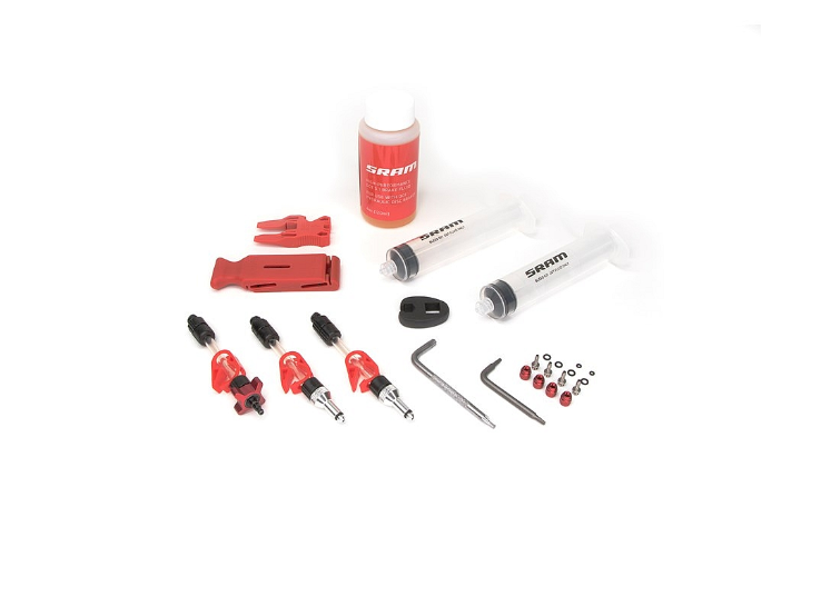 Kit de drenagem standard para travões SRAM DOT 5.1 com óleo Maxima 120ml