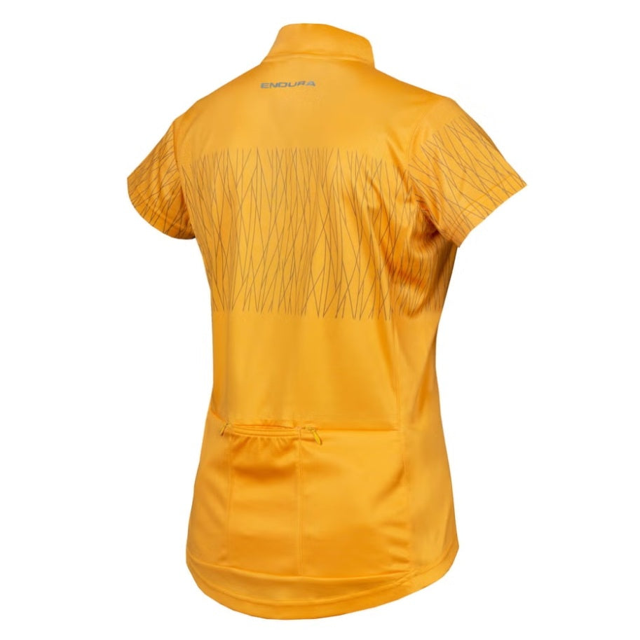 Camisola de manga curta ENDURA HUMMVEE RAY II para mulher, cor de laranja