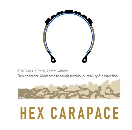 Pneu ENVE HEX Carapace 700x44